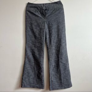 Byergirl  Grey linen pants elegant  straight leg pants office  Size 7